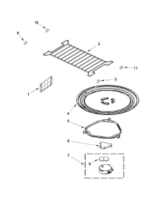 Turntable Parts parts for Ikea Microwave/Hood Combo IMH2205AS1 from AppliancePartsPros.com