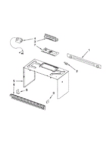 Cabinet And Installation Parts parts for Ikea Microwave/Hood Combo IMH2205AS2 from AppliancePartsPros.com