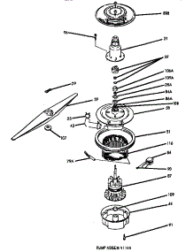 Pump Assembly (Cp10) parts for Thermador Dishwasher IP11 from AppliancePartsPros.com