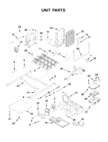 Unit Parts parts for Ikea Side-By-Side Refrigerator IRS335SDHM00 from AppliancePartsPros.com