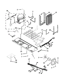 Unit Parts parts for Ikea Side-By-Side Refrigerator ISC21CNEDS00 from AppliancePartsPros.com