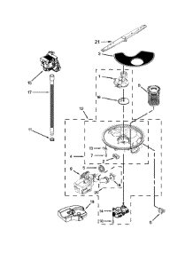 Pump And Motor Parts parts for Ikea Dishwasher IUD8010DS2 from AppliancePartsPros.com