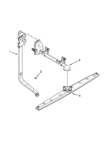 Upper Wash And Rinse Parts parts for Ikea Dishwasher IUD8100YS4 from AppliancePartsPros.com