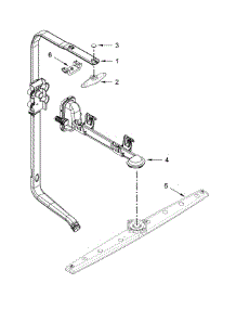 Upper Wash And Rinse Parts parts for Ikea Dishwasher IUD8555DX1 from AppliancePartsPros.com