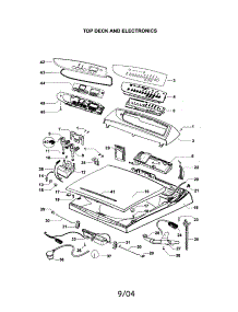 Top Deck And Electronics parts for  Washer IWL12-96154 from AppliancePartsPros.com