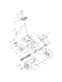 Steering parts for Troy-Bilt Front-Engine Lawn Tractor J689 from AppliancePartsPros.com