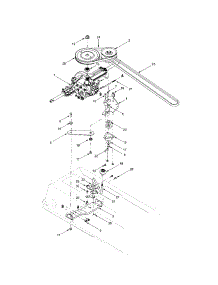 Transmission parts for Troy-Bilt Front-Engine Lawn Tractor J689 from AppliancePartsPros.com