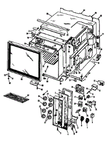 Oven Assembly parts for Ge Electric Range J765*01 from AppliancePartsPros.com