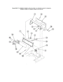 Control Panel & Hood / Controls parts for Alliance Washer JA0110L from AppliancePartsPros.com