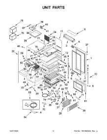 Unit Parts parts for Jenn-Air Bottom-Mount Refrigerator JBBFL30NMX00 from AppliancePartsPros.com