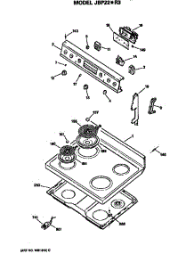 Parts Not Illustrated parts for Ge Electric Range JBP22*R3 from AppliancePartsPros.com