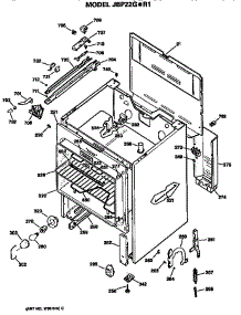 Main Body parts for Ge Electric Range JBP22G*R1 from AppliancePartsPros.com