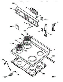 Control Panel & Cooktop parts for Ge Electric Range JBP45G*R2 from AppliancePartsPros.com