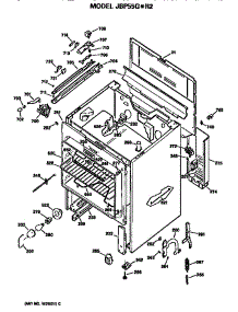 Main Body parts for Ge Electric Range JBP55G*R2 from AppliancePartsPros.com