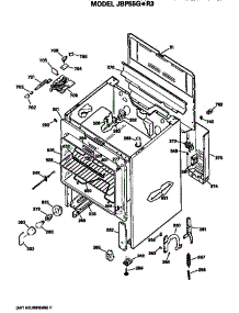 Main Body parts for Ge Electric Range JBP55G*R3 from AppliancePartsPros.com