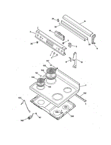 Control Panel & Cooktop parts for Ge Electric Range JBP56G*R1 from AppliancePartsPros.com
