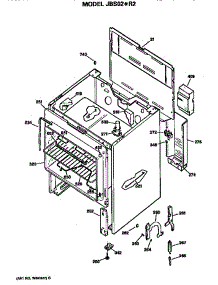 Main Body parts for Ge Electric Range JBS02*R2 from AppliancePartsPros.com