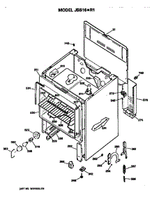 Main Body parts for Ge Electric Range JBS16*R1 from AppliancePartsPros.com
