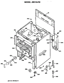 Main Body parts for Ge Electric Range JBS16*R2 from AppliancePartsPros.com