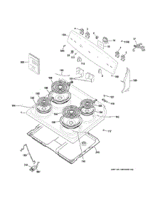 Control Panel & Cooktop parts for Ge Electric Range JBS160DM3BB from AppliancePartsPros.com