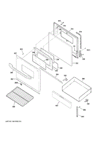 Door & Drawer Parts parts for Ge Electric Range JBS160DM4WW from AppliancePartsPros.com