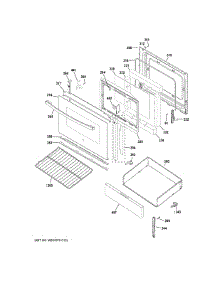 Door & Drawer Parts parts for Ge Electric Range JBS360DM3BB from AppliancePartsPros.com
