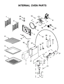 Internal Oven Parts parts for Jenn-Air Electric Wall Oven JBS7524BS1 from AppliancePartsPros.com
