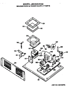 Power Supply parts for Ge Electric Range JBV42G*H2 from AppliancePartsPros.com