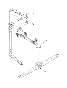 Upper Wash And Rinse Parts parts for Jenn-Air Dishwasher JDB8200AWP3 from AppliancePartsPros.com