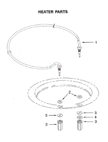 Heater parts for Jenn-Air Dishwasher JDB8200AWS3 from AppliancePartsPros.com