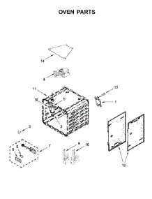 Oven Parts parts for Jenn-Air Range JDRP436HL00 from AppliancePartsPros.com