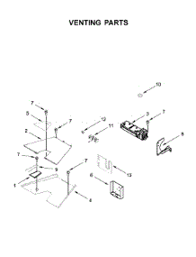 Venting Parts parts for Jenn-Air Range JDRP636HM00 from AppliancePartsPros.com