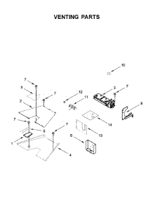 Venting Parts parts for Jenn-Air Range JDRP648HL00 from AppliancePartsPros.com
