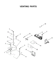 Venting Parts parts for Jenn-Air Range JDRP748HL00 from AppliancePartsPros.com