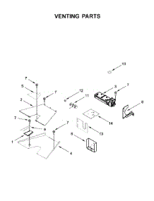 Venting Parts parts for Jenn-Air Range JDRP748HM00 from AppliancePartsPros.com
