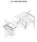 30" Oven Door Parts