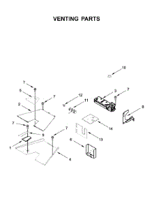 Venting Parts parts for Jenn-Air Range JDRP848HM00 from AppliancePartsPros.com