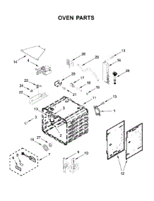 Oven Parts parts for Jenn-Air Range JDSP536HL00 from AppliancePartsPros.com