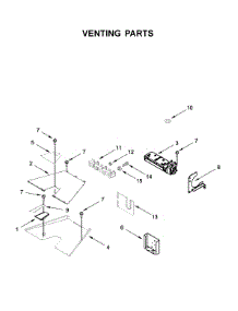 Venting Parts parts for Jenn-Air Range JDSP536HL00 from AppliancePartsPros.com