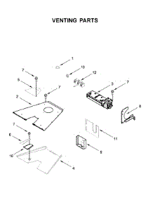 Venting Parts parts for Jenn-Air Range JDSP548HL00 from AppliancePartsPros.com