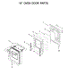 18" Oven Door Parts