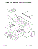 Cooktop, Burner, And Griddle Parts