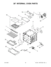 30" Internal Oven Parts parts for Jenn-Air Range JDSP548HM01 from AppliancePartsPros.com