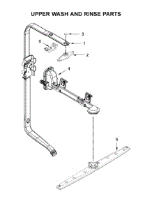 Upper Wash And Rinse Parts parts for Jenn-Air Dishwasher JDTSS244GM0 from AppliancePartsPros.com