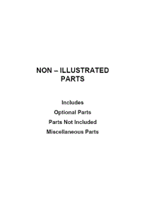 Optional Parts (Not Included) parts for Jenn-Air Dishwasher JDTSS247HS0 from AppliancePartsPros.com