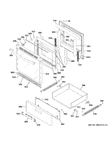 Door & Drawer Parts parts for Ge Gas Range JGAS640RM2SS from AppliancePartsPros.com