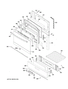 Door & Drawer Parts parts for Ge Gas Range JGBS30REK3SS from AppliancePartsPros.com
