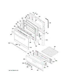 Door & Drawer Parts parts for Ge Gas Range JGBS60REK6SS from AppliancePartsPros.com