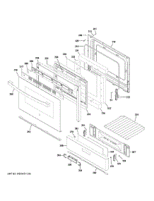 Door & Drawer Parts parts for Ge Gas Range JGBS66REK6SS from AppliancePartsPros.com