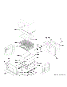 Lower Oven parts for Ge Gas Range JGBS86SP1SS from AppliancePartsPros.com
